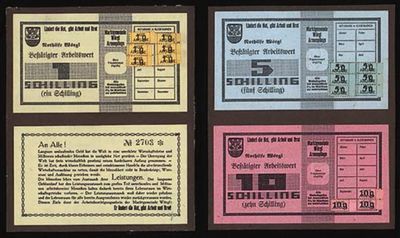 Il·lustració sobre la moneda local de Wörgl